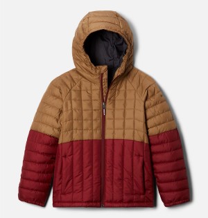 Red Columbia Humphrey Hills Puffer Kids' Jacket | 52983PETK