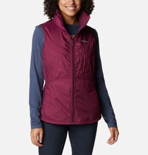 Red Columbia Mix It Around II Women's Vest | 51408EFZR