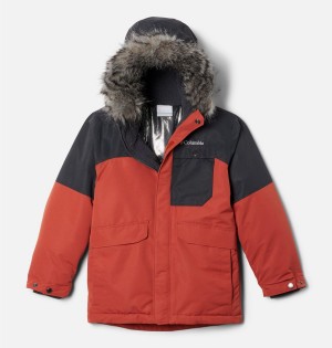 Red Columbia Nordic Strider Kids' Jacket | 86592NDIP