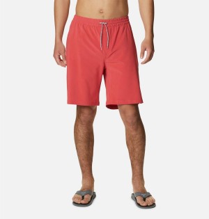 Red Columbia PFG Slack Tide Hybrid Water Men's Shorts | 14297EJYU