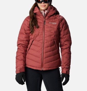 Red Columbia Roaring Fork Women's Puffer Jacket | 68324MQAR