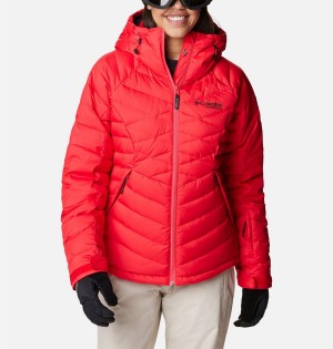 Red Columbia Roaring Fork Women's Puffer Jacket | 41037HPSE