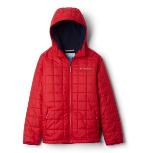 Red Columbia Rugged Ridge Sherpa Lined Kids' Jacket | 29046LZWO