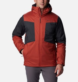 Red Columbia Wallowa Park Interchange Men's 3 In 1 Jackets | 47628QIRC