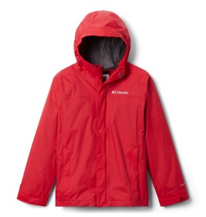 Red Columbia Watertight II Kids' Jacket | 57804AUKJ