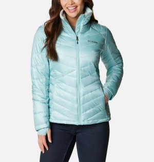 Turquoise Columbia Joy Peak Insulated Women's Puffer Jacket | 17680ZRFS