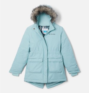 Turquoise Columbia Nordic Strider Kids' Jacket | 56143ZAXM