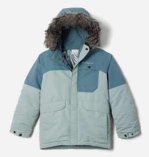 Turquoise Columbia Nordic Strider Kids' Jacket | 60279SVFO