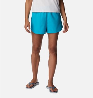 Turquoise Columbia PFG Tamiami Pull-On Women's Shorts | 71540FSLM