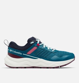 Turquoise Columbia Plateau Women's Sneakers | 82635VQYN