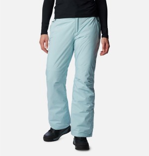 Turquoise Columbia Shafer Canyon Insulated Ski Women's Pants | 15740YUMD