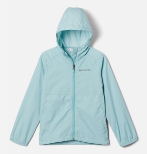 Turquoise Columbia Switchback II Kids' Jacket | 89713HFRK