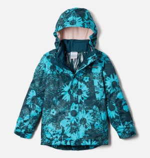 Turquoise Columbia Whirlibird II Interchange Kids' Jacket | 91734SQVW