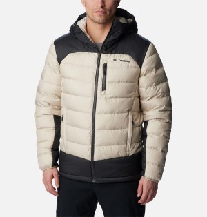 White Columbia Autumn Park Hooded Insulated Men's Puffer Jacket | 18705ZIAJ