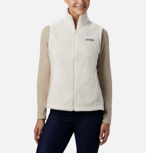 White Columbia Benton Springs Fleece Women's Vest | 76928UEJY