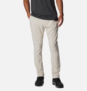 White Columbia Black Mesa Woven Men's Pants | 50817KLWX