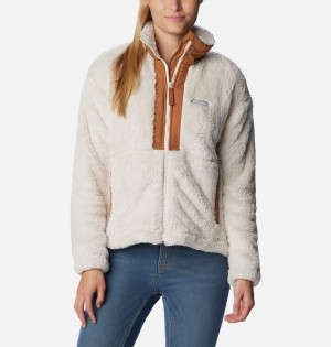 White Columbia Boundless Discovery Full Zip Sherpa Women's Fleece Jacket | 04518GJPQ