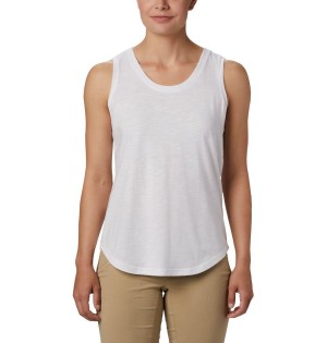 White Columbia Cades Cape Women's Tank Top | 81524UZQL