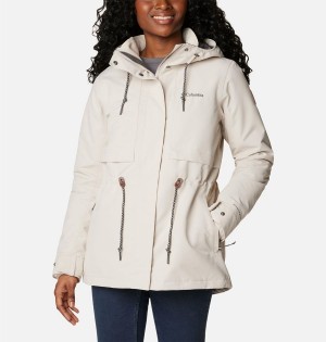 White Columbia Drop Ridge Interchange Women's 3 In 1 Jackets | 52736QZAS