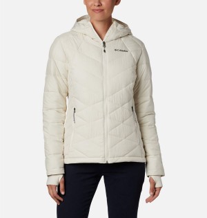 White Columbia Heavenly Hooded Women's Puffer Jacket | 67980VDAX