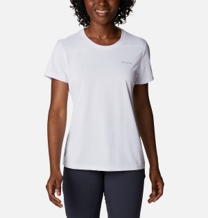 White Columbia Hike Short Sleeve Crew Women's T-Shirt | 78231PQTL