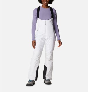 White Columbia Iceventure Insulated Ski Bib Women's Pants | 60573EJYK