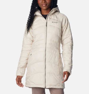 White Columbia Karis Gale Long Women's Puffer Jacket | 97438EGMN