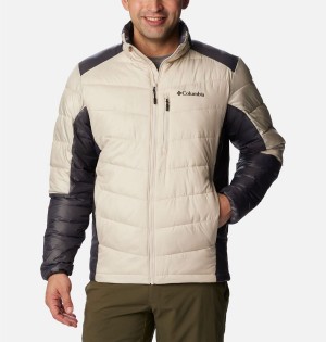 White Columbia Labyrinth Loop Omni Heat Infinity Insulated Men's Puffer Jacket | 17598KZOG