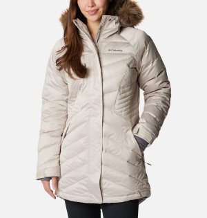 White Columbia Lay D III Mid Women's Puffer Jacket | 41876IKRT