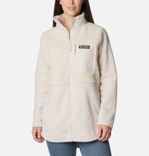 White Columbia Lodge Sherpa Full Zip Women's Fleece Jacket | 24098NZBT