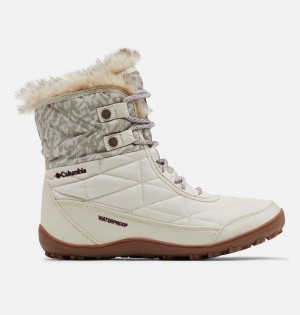 White Columbia Minx Shorty III Women's Boots | 63821EXBS