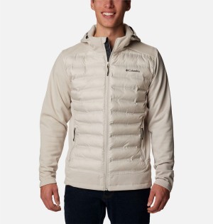 White Columbia Out-Shield Full Zip Hoodie Insulated Men's Puffer Jacket | 34798WIEQ