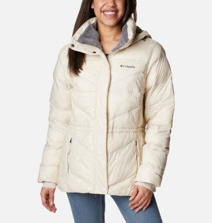 White Columbia Peak to Park II Insulated Hooded Women's Puffer Jacket | 27519VZMI