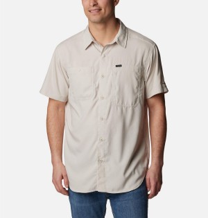 White Columbia Silver Ridge UtilityLite Short Sleeve Men's Shirt | 49678SQRJ