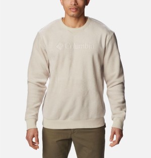 White Columbia Steens Mountain Crew Top 2.0 Men's Pullover | 57641FPEB