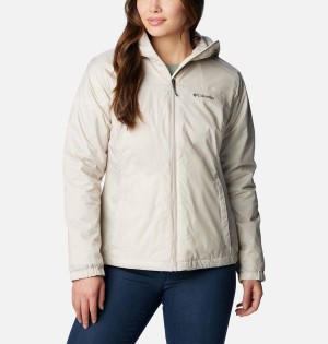 White Columbia Switchback Sherpa Lined Women's Rain Jacket | 73592LCXN