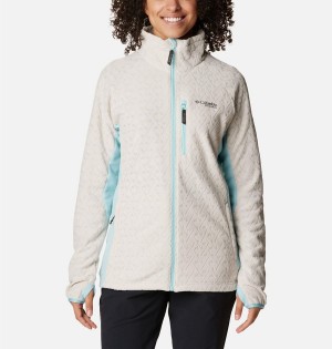 White Columbia Titan Pass 3.0 Full Zip Women's Fleece Jacket | 86470ZVFO