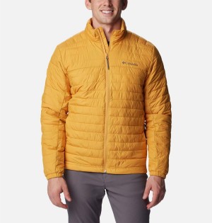 Yellow Columbia Silver Falls Insulated Men's Puffer Jacket | 91735CORX