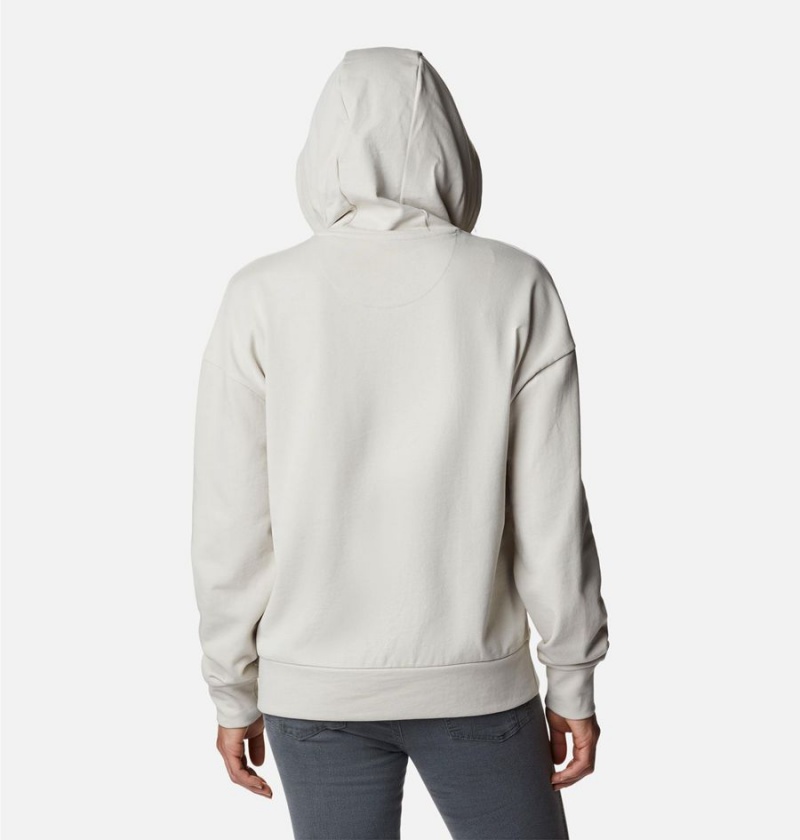 Beige Columbia Break It Down Women's Hoodie | 62153KNYP