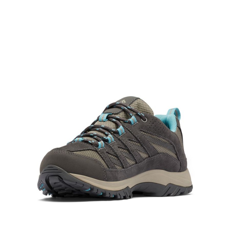 Beige Columbia Crestwood Waterproof Women's Hiking Shoes | 37018JWHE