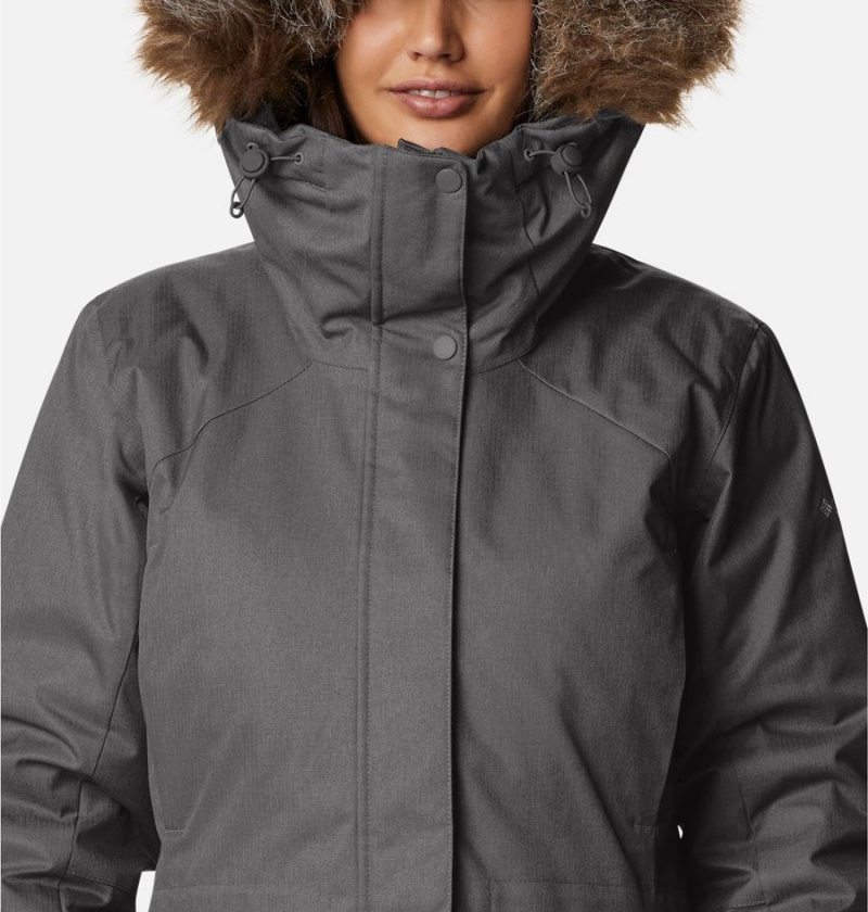 Beige Columbia Juniper Ridge Parka Women's Puffer Jacket | 85216CQEG