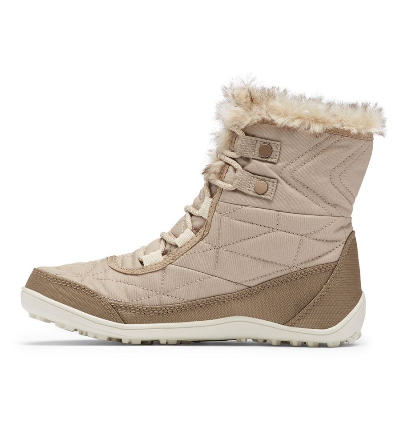 Beige Columbia Minx Shorty III Women's Boots | 56421HDNR