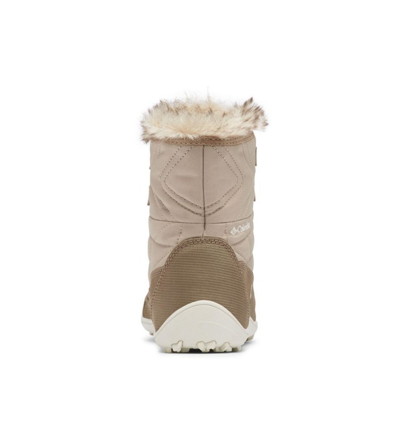 Beige Columbia Minx Shorty III Women's Boots | 56421HDNR