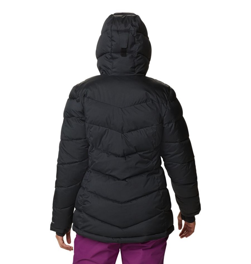 Black Columbia Abbott Peak Insulated Women's Ski Jacket | 72941PVDY