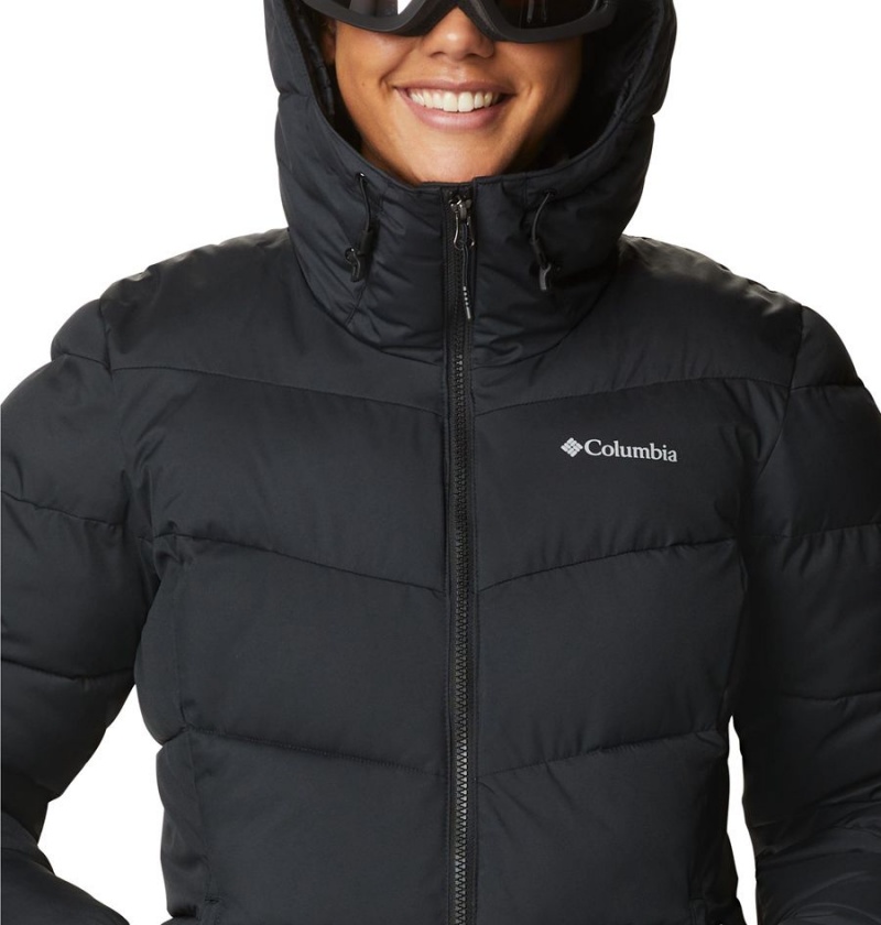 Black Columbia Abbott Peak Insulated Women's Ski Jacket | 72941PVDY