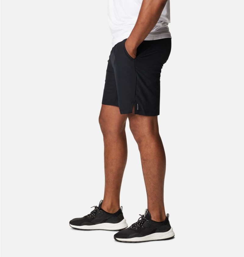 Black Columbia Alpine Chill Zero Men's Shorts | 52701YQEZ