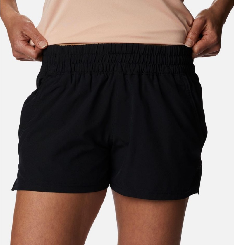 Black Columbia Alpine Chill Zero Women's Shorts | 15482KWOL