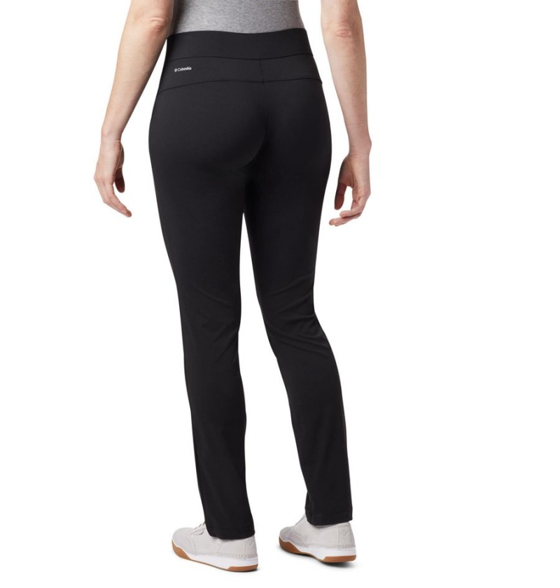 Black Columbia Anytime Casual Pull On Women's Pants | 36180TNVC