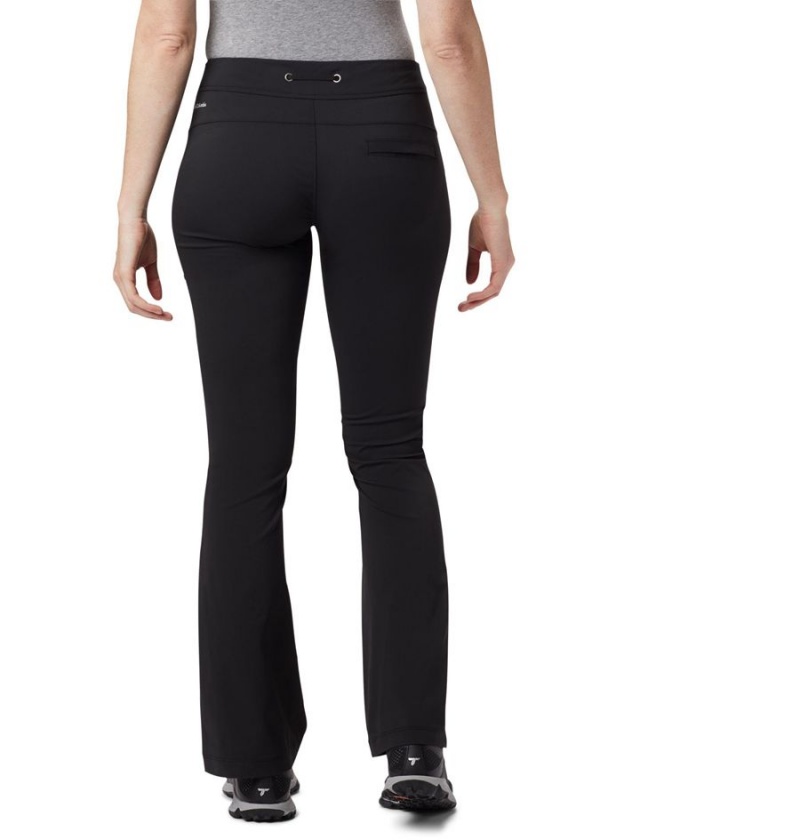 Black Columbia Anytime Outdoor Boot Cut Women's Pants | 76230UEQJ