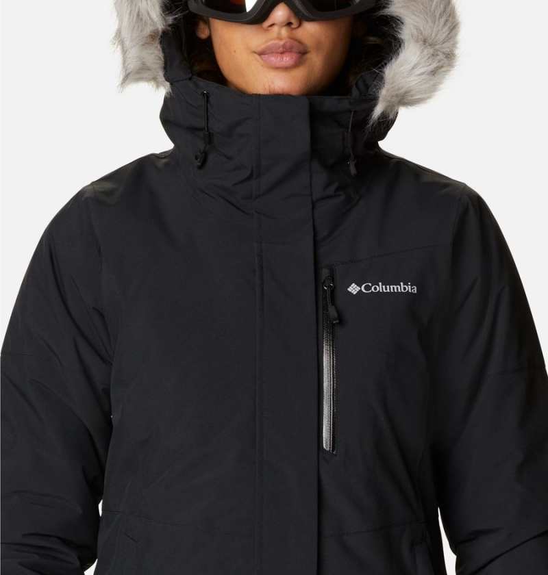 Black Columbia Ava Alpine Insulated Women's Ski Jacket | 03451FRGL